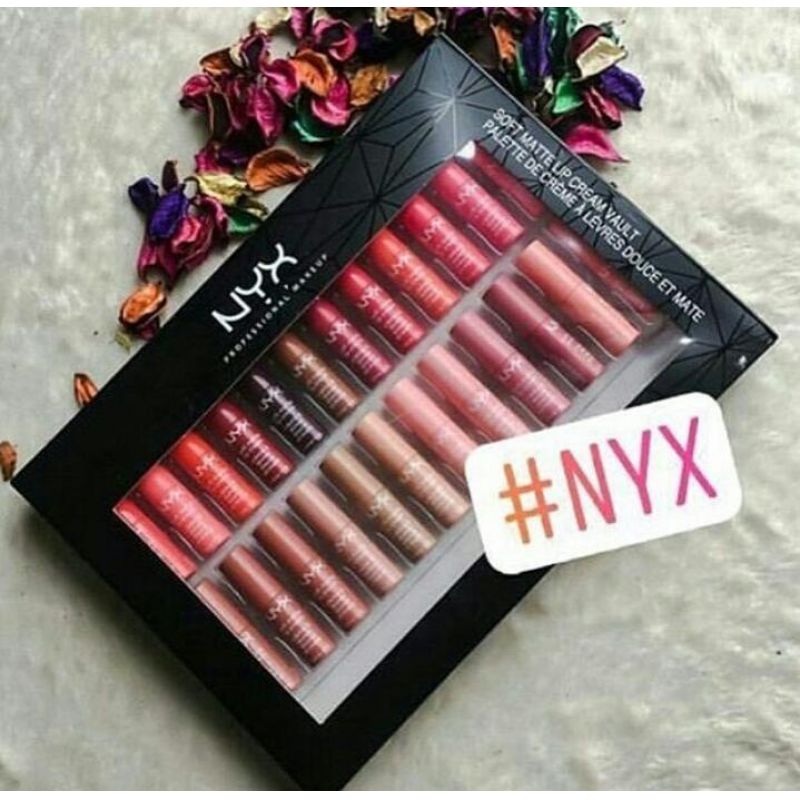 Soft matte lip cream vault